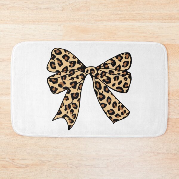 Item preview, leopard print bow designed and sold by biscuithut.