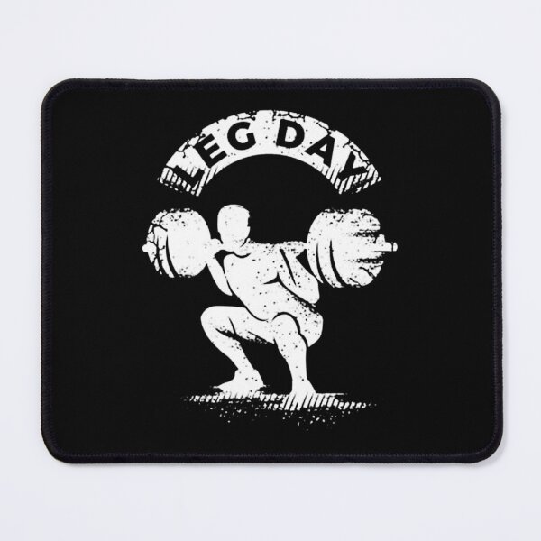 Item preview, Conquer Leg Day: Motivational Fitness Gym addict designed and sold by gook78.