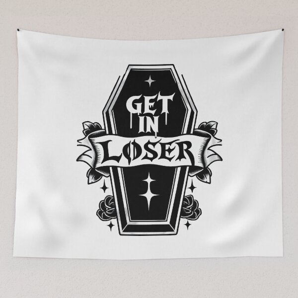 Item preview, Get in Loser Gothic Vampire Coffin designed and sold by ArtadoraDesignz.