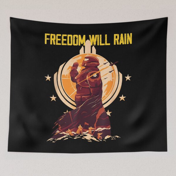 Item preview, Freedom Will Rain Hell of Diver Helldiving Lovers Outfit designed and sold by studiopekepeke.