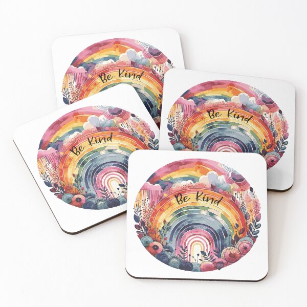 Item preview, Be Kind Inclusivity Rainbow designed and sold by heartsake.