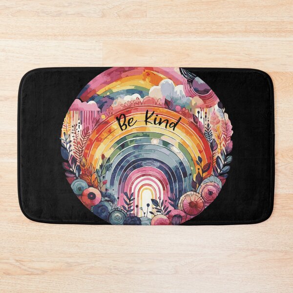 Item preview, Be Kind Inclusivity Rainbow designed and sold by heartsake.