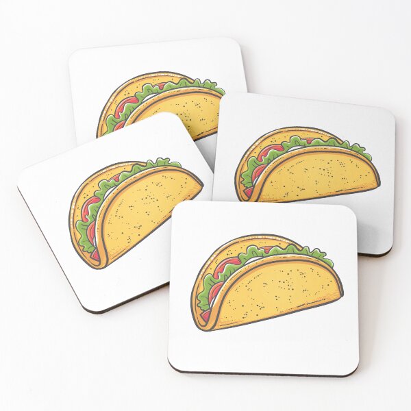 Item preview, "A Delicious Taco" designed and sold by RedSticker Studio.