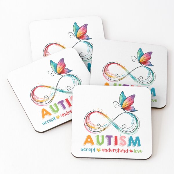 Item preview, Autism Infinity Butterfly - Accept, Understand, & Love designed and sold by CFWid1.