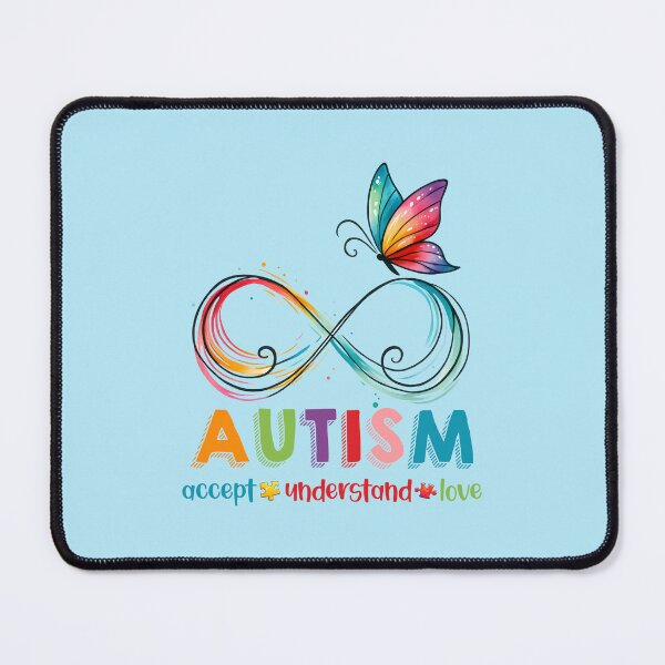 Item preview, Autism Infinity Butterfly - Accept, Understand, & Love designed and sold by CFWid1.