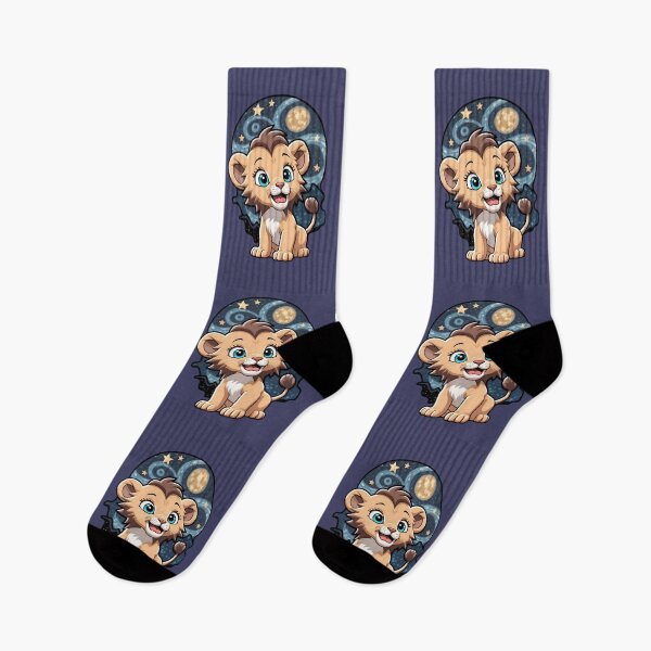 Item preview, Cute Baby Lion Starry Night designed and sold by TheArtOfPat.