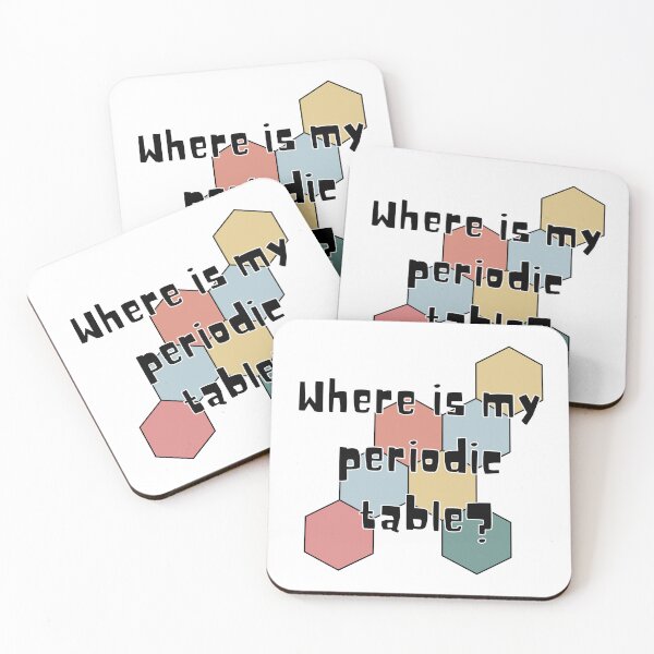 Item preview, where is my periodic table? designed and sold by ScienceCorner.