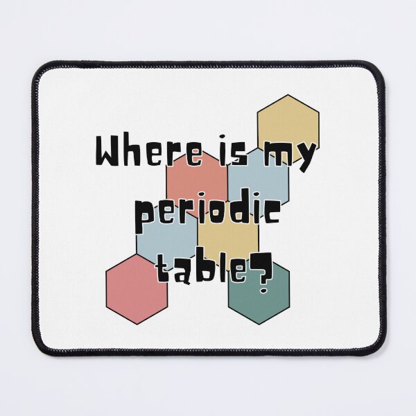 Item preview, where is my periodic table? designed and sold by ScienceCorner.