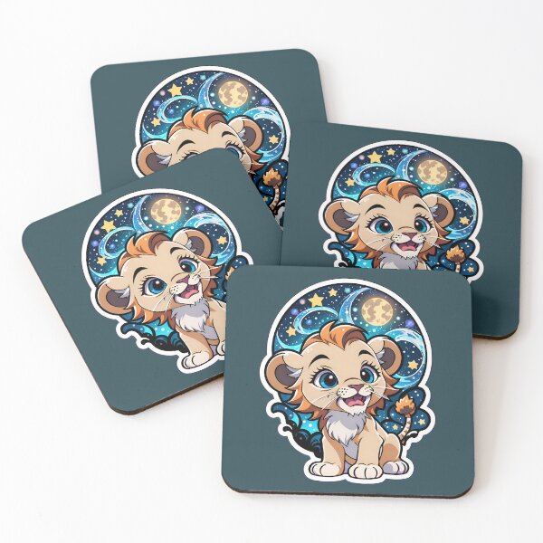 Item preview, Cute Baby Lion Starry Night designed and sold by TheArtOfPat.