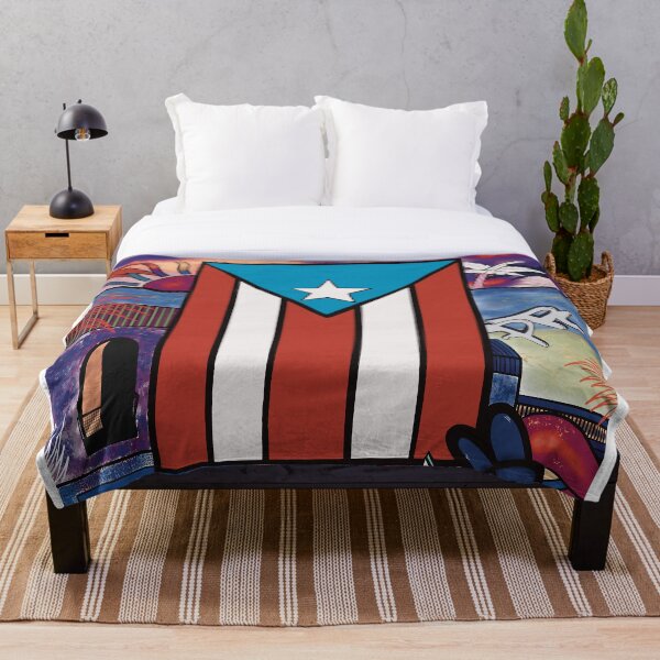 Item preview, Red, White, & Blue Puerto Rico (Dark Hues) designed and sold by Inx Artworks.
