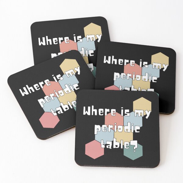 Item preview, where is my periodic table? designed and sold by ScienceCorner.