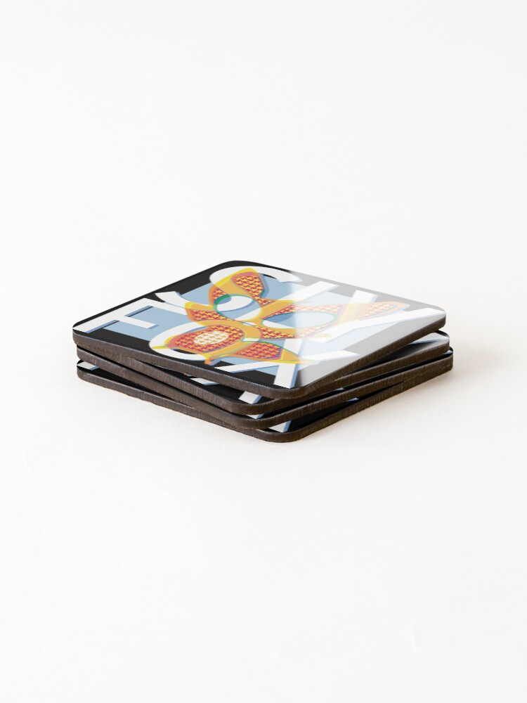Thumbnail 4 of 5, Coasters (Set of 4), Sly Fox designed and sold by Rickybrook.