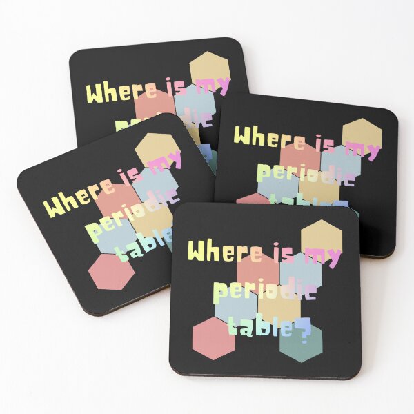 Item preview, where is my periodic table? designed and sold by ScienceCorner.