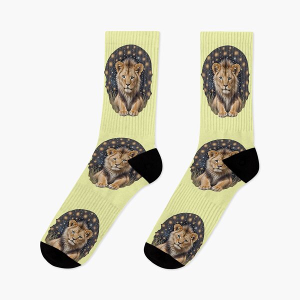 Item preview, Cute Baby Lion Starry Night designed and sold by TheArtOfPat.