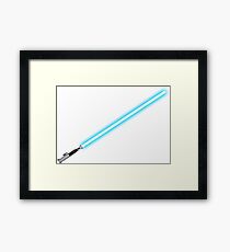 Lightsaber Framed Print