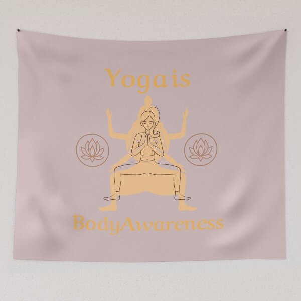 Item preview, Yoga is Body Awareness designed and sold by santiagoml.