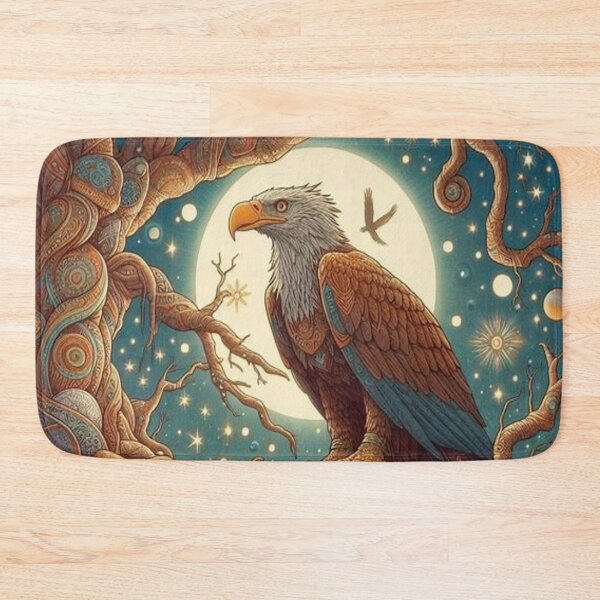 Item preview,  Hraesvelg, the sacred eagle of Yggdrasil and guardian of storms. designed and sold by Jonrir-Seidr.