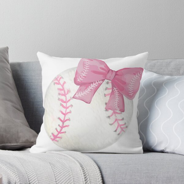 Item preview, Baseball Coquette Pink Bow designed and sold by RachelRebel.