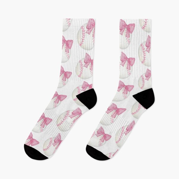 Item preview, Baseball Coquette Pink Bow designed and sold by RachelRebel.