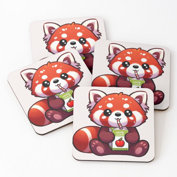 Item preview, Apple Juice Red Panda designed and sold by LemuellTrends.