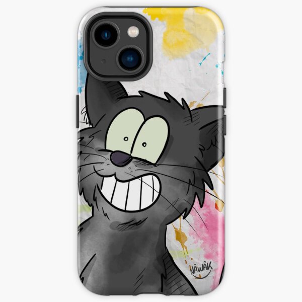 Coque de portable chat Coque antichoc iPhone