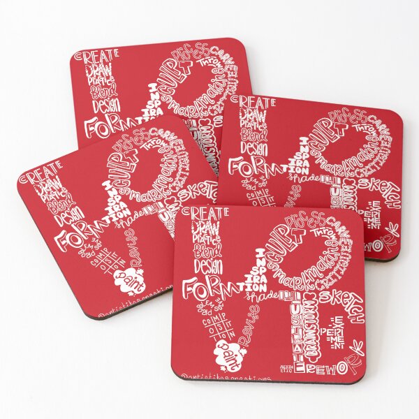 Item preview, Art Teacher Terms designed and sold by ArtistitasCreations.