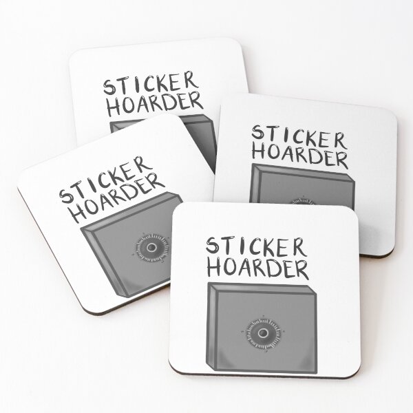 Item preview, Sticker Hoarder designed and sold by BubbleFluffCo.