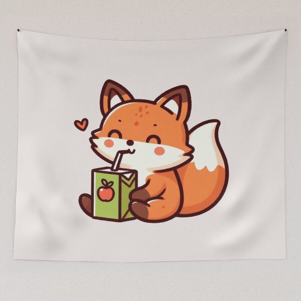 Item preview, Apple Juice Fox designed and sold by LemuellTrends.