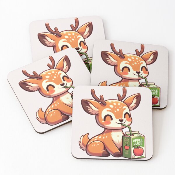 Item preview, Apple Juice Deer designed and sold by LemuellTrends.