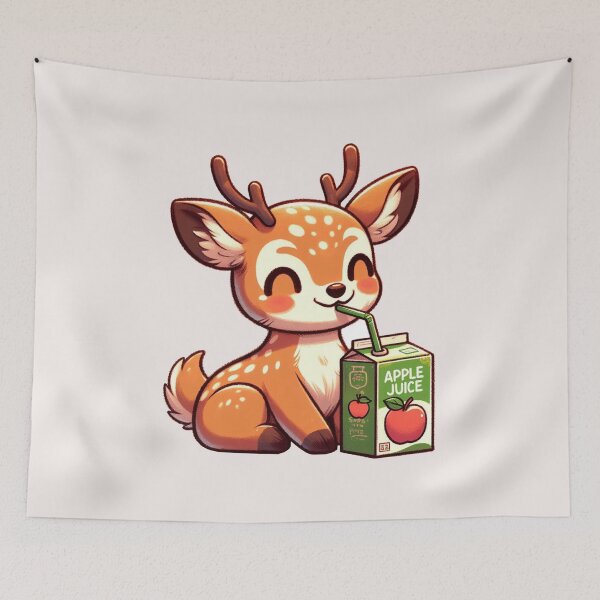 Item preview, Apple Juice Deer designed and sold by LemuellTrends.