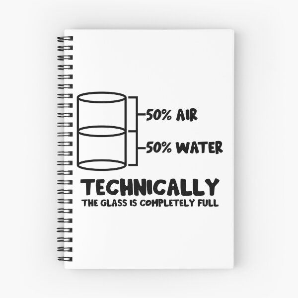Item preview, Technically The Glass Is Full designed and sold by ScienceCorner.