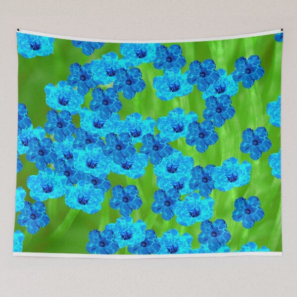 Item preview, Water Textured  Flowers on Grass designed and sold by sarahp77.