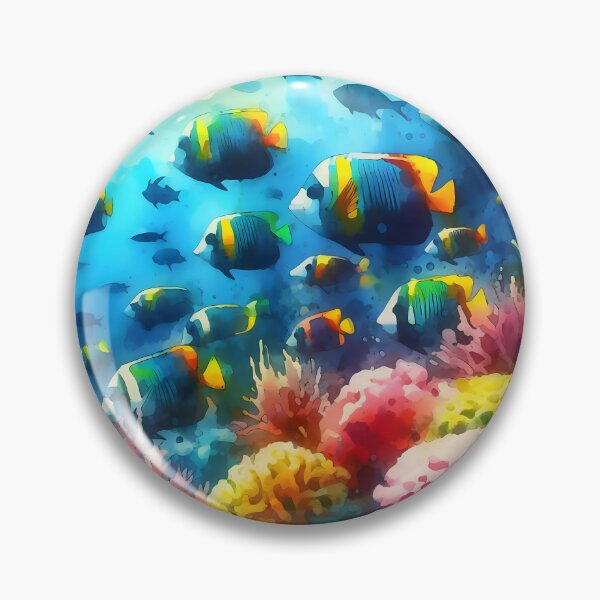 Item preview, Vibrant Underwater Ecosystem designed and sold by HarmonyInBloom.