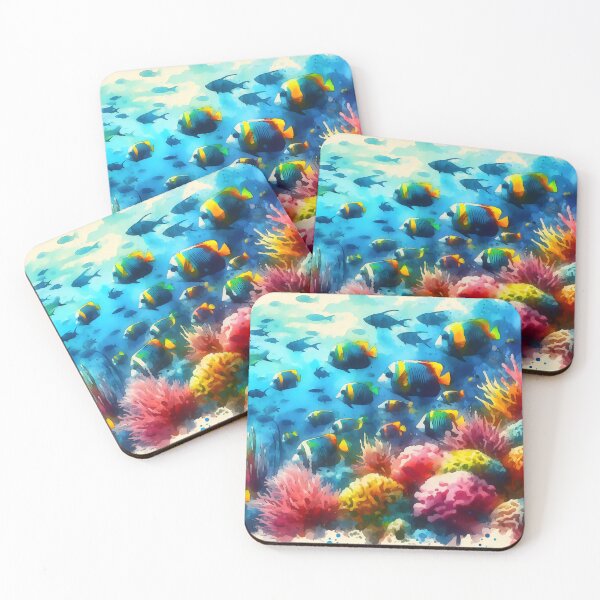 Item preview, Vibrant Underwater Ecosystem designed and sold by HarmonyInBloom.