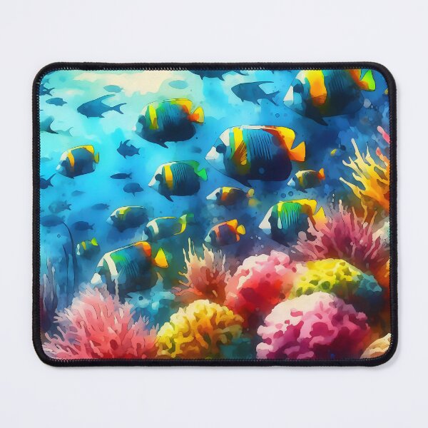 Item preview, Vibrant Underwater Ecosystem designed and sold by HarmonyInBloom.
