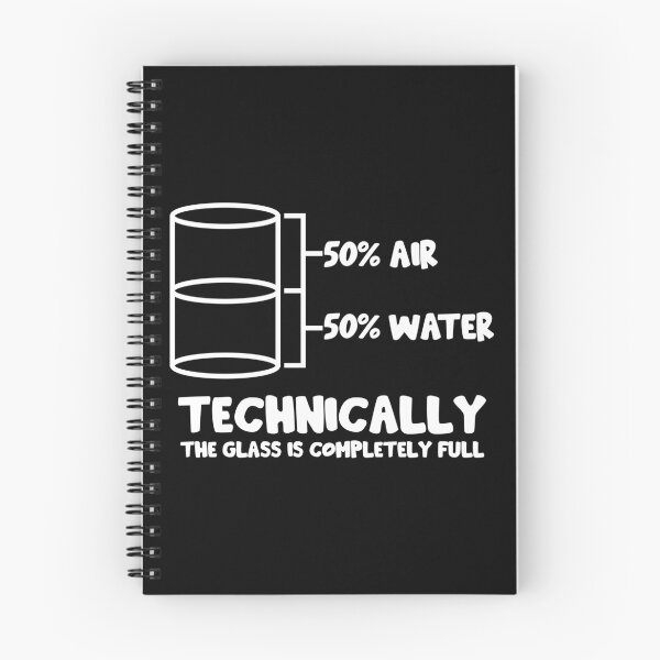 Item preview, Technically The Glass Is Full designed and sold by ScienceCorner.