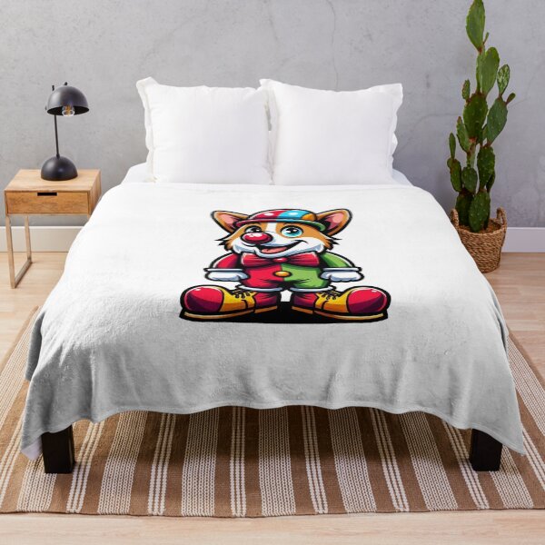 Item preview, corgi clown designed and sold by FerdiEverywhere.