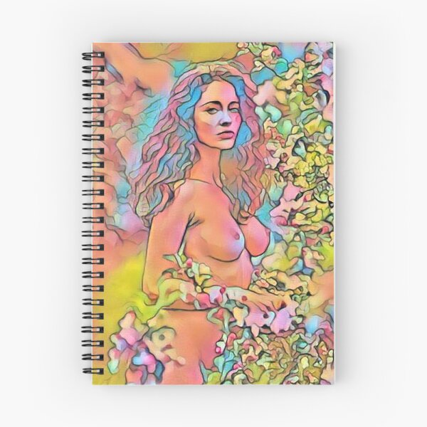 Item preview, Semi-abstract digital painting of female nude model. designed and sold by pulchritude560.