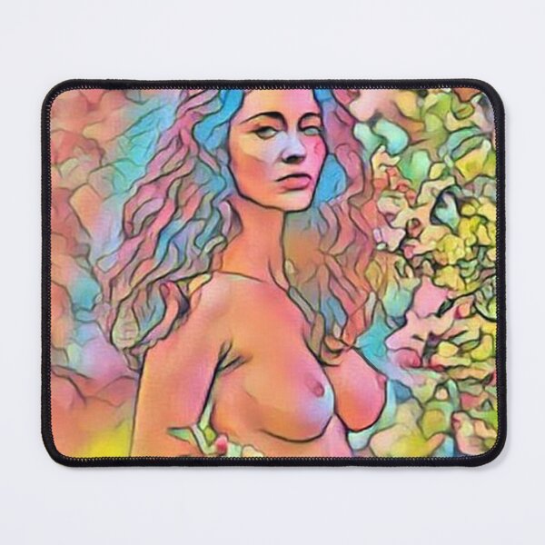Item preview, Semi-abstract digital painting of female nude model. designed and sold by pulchritude560.