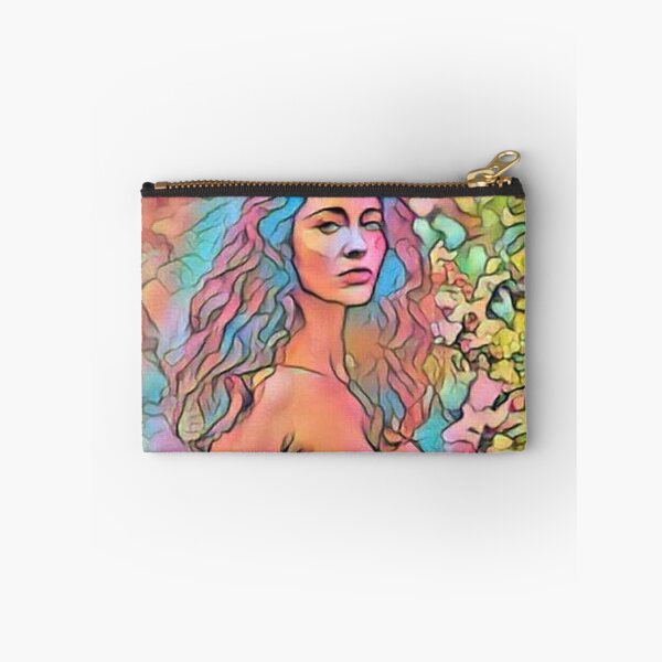 Item preview, Semi-abstract digital painting of female nude model. designed and sold by pulchritude560.