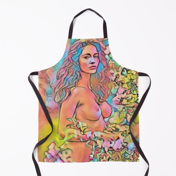 Item preview, Semi-abstract digital painting of female nude model. designed and sold by pulchritude560.