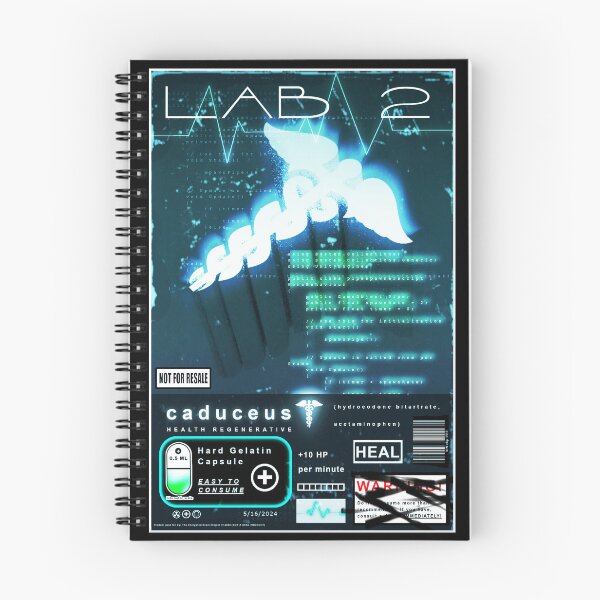 Item preview, LAB 2: caduceus designed and sold by Encryptedbrain.
