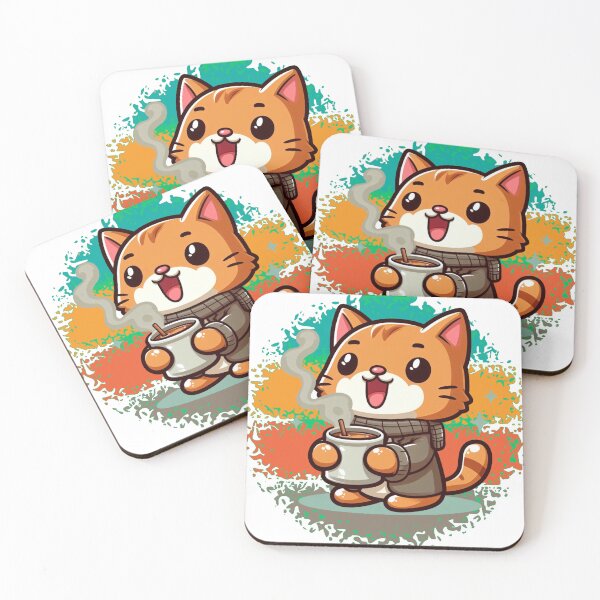 Item preview, Espresso-Loving Feline Fiesta  designed and sold by Focus-Photo-PG.