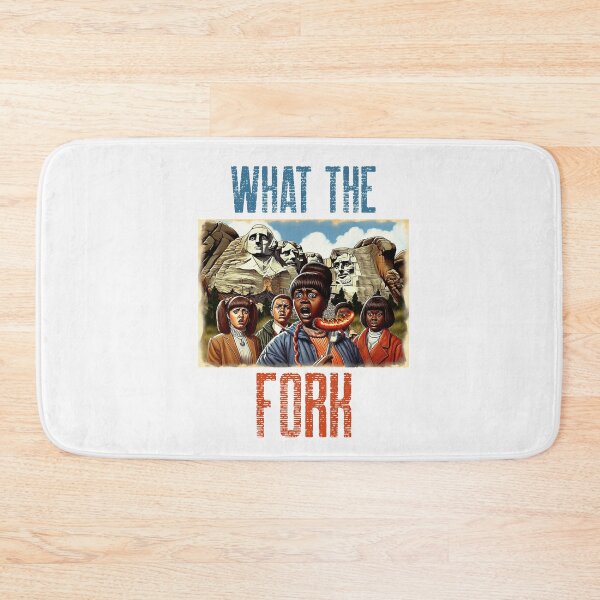 Item preview, Get Forked, Sausage on a Fork. Girls at Mount Rushmore, What the Fork designed and sold by Get-Forked.