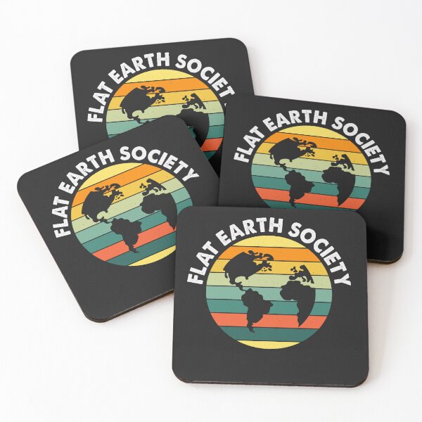 Item preview, Retro Flat Earth Society Map designed and sold by AlienOccupation.