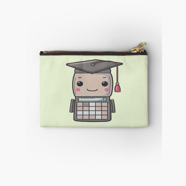 Item preview, Calculator wearing a graduation cap representing school and mathematics designed and sold by FWLKIT.