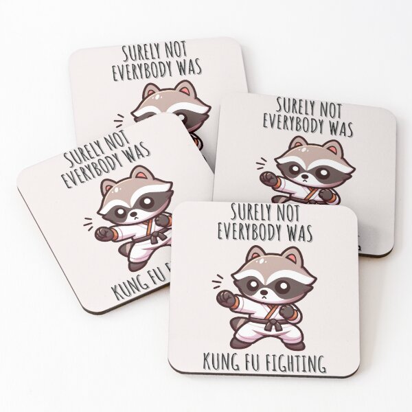 Item preview, Kung Fu Raccoon designed and sold by LemuellTrends.