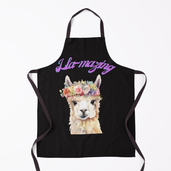 Item preview, Watercolor Lla-mazing Llama designed and sold by AlienOccupation.