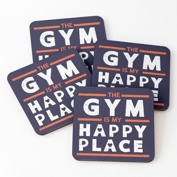 Item preview, The Gym Is My Happy Place  designed and sold by Front Lip Out Flip.