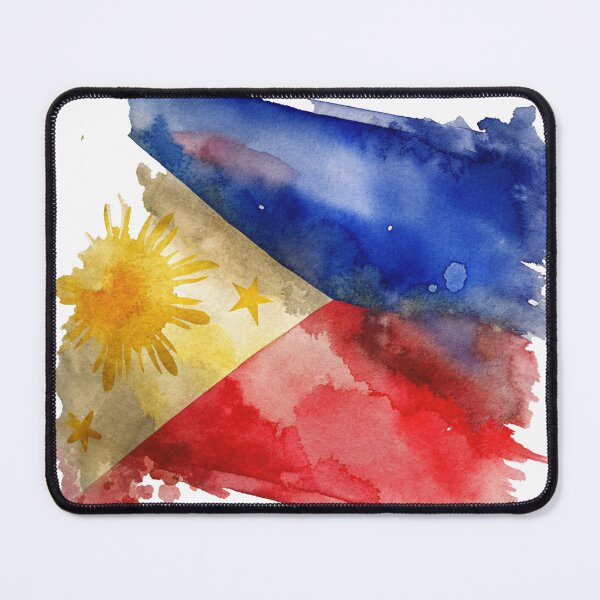 Item preview, Filipino Flag in Watercolor designed and sold by CutesyKoala.